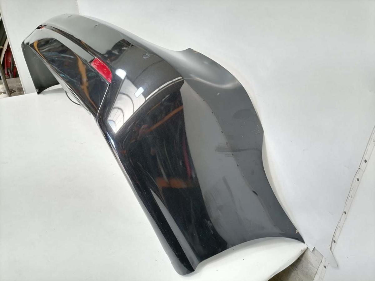 Saab 9-3 YS3F original Sto&szlig;stange Sto&szlig;f&auml;nger hinten 298 Jet Black PDC Limo BJ08